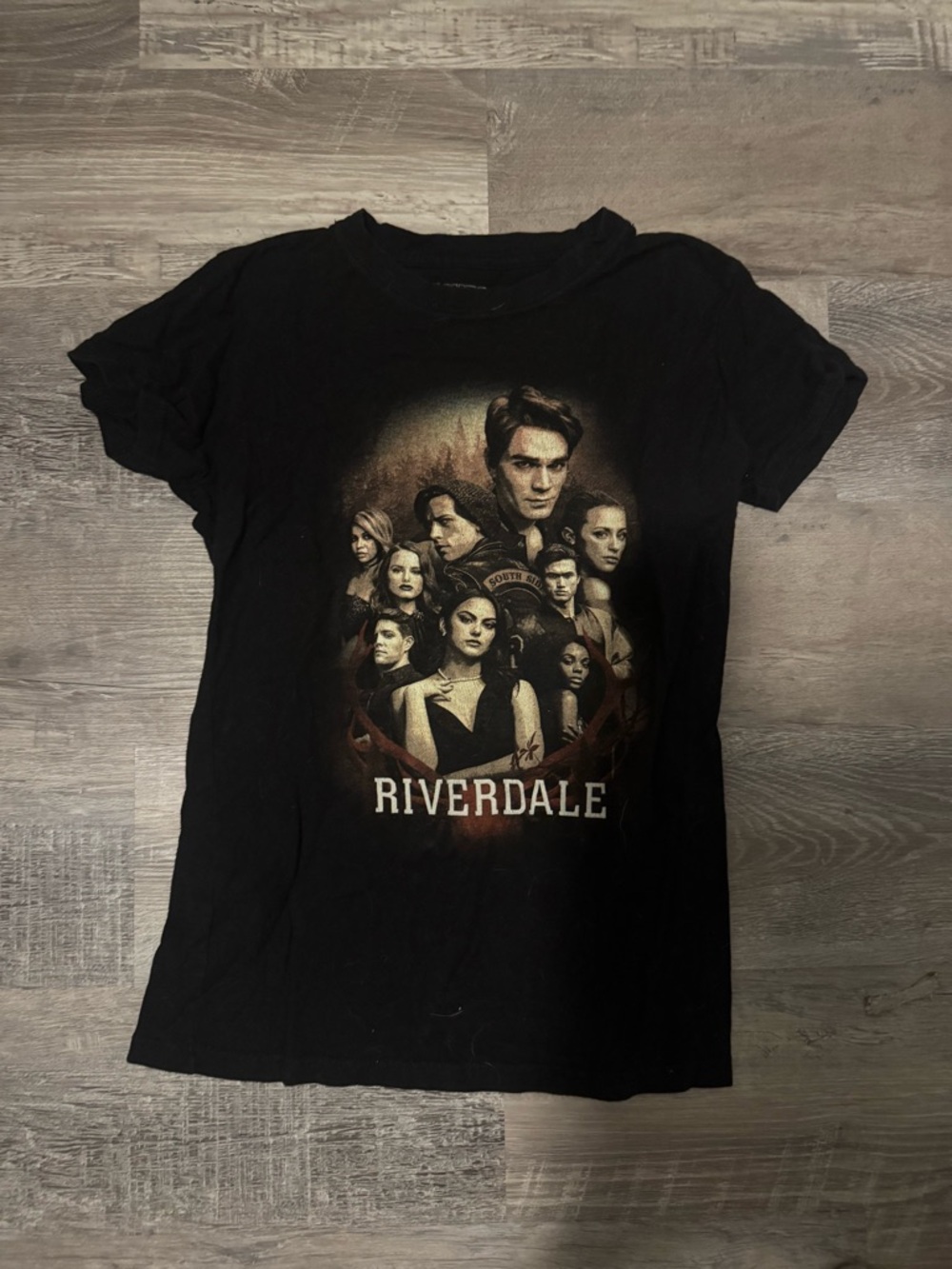 Ripple Junction Black Riverdale Graphic Tee
